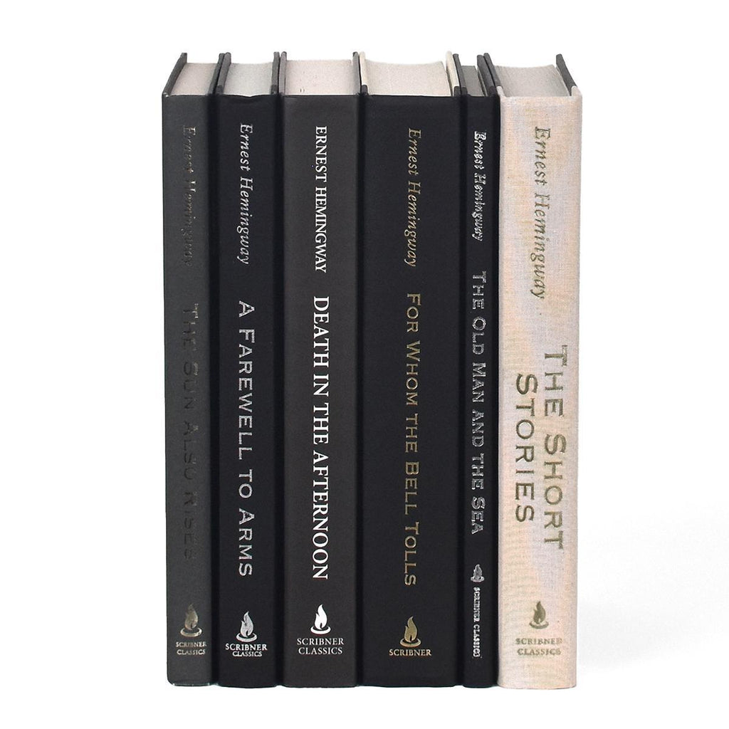 Ernest Hemingway Signature Book Set - Noble Designs