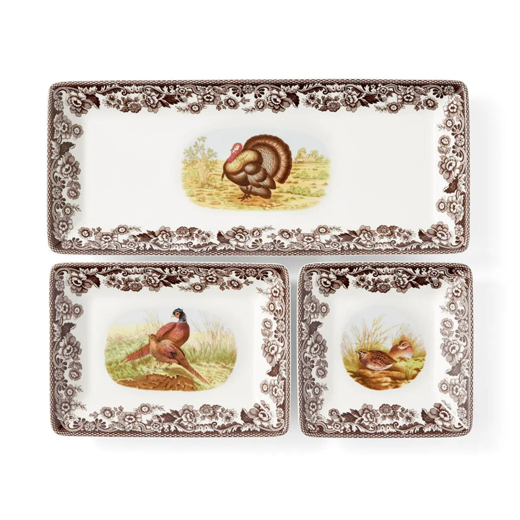 Woodland 3 Piece Nesting Trays - Noble Designs