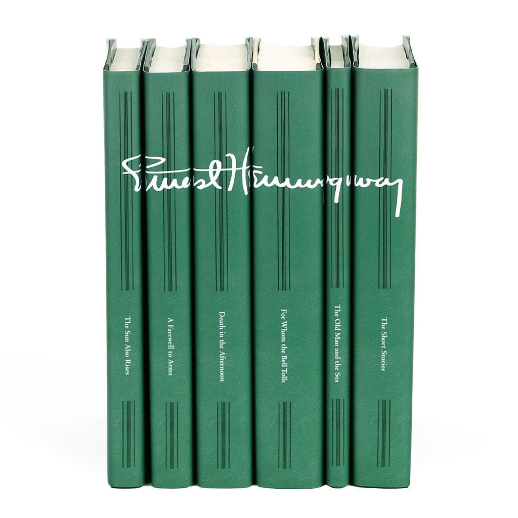 Ernest Hemingway Signature Book Set - Noble Designs