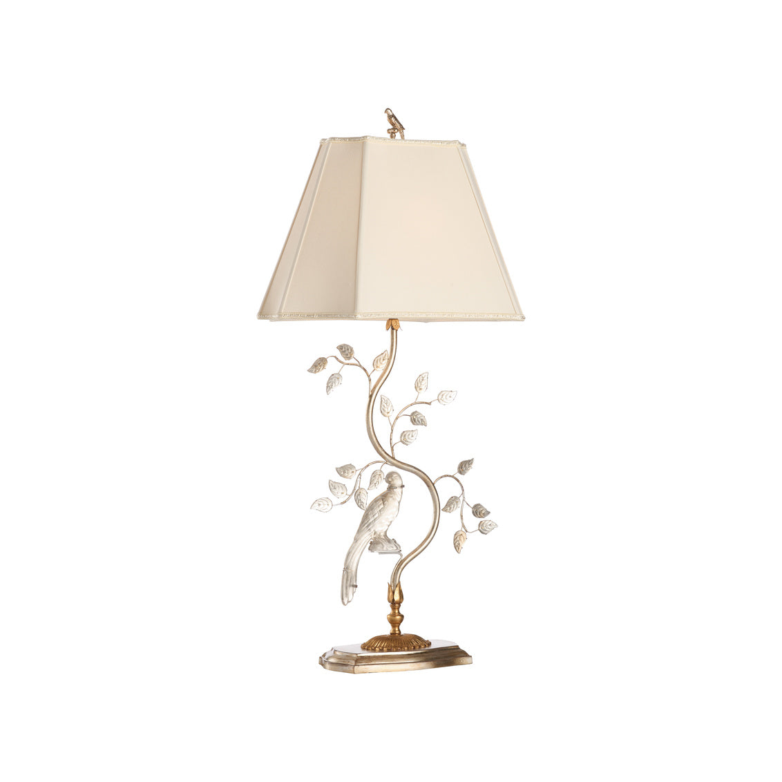 Crystal Bird Lamp, Left - Noble Designs