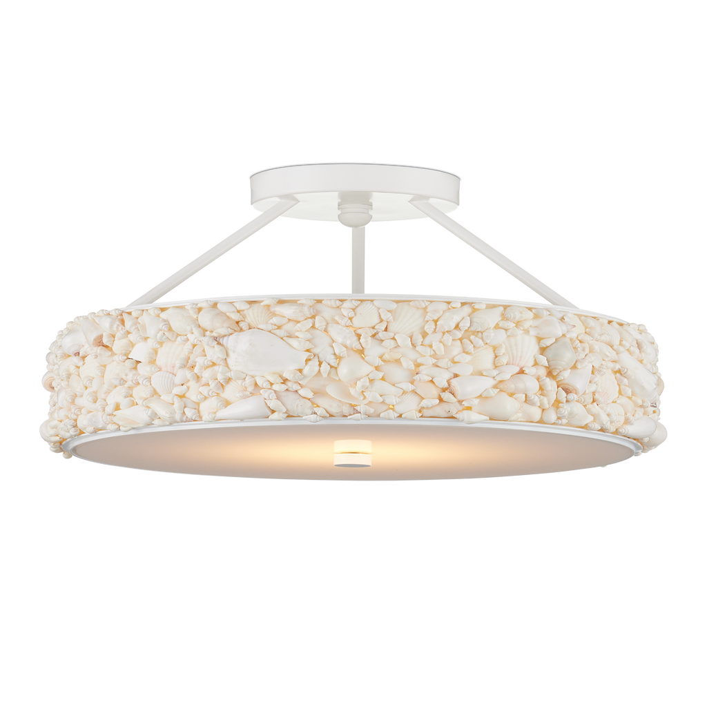 Turbinella Semi-Flush Mount - Noble Designs