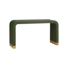 Waterfall Console in Green - Noble Designs