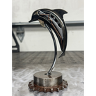 Steel Fins Sculpture - Noble Designs