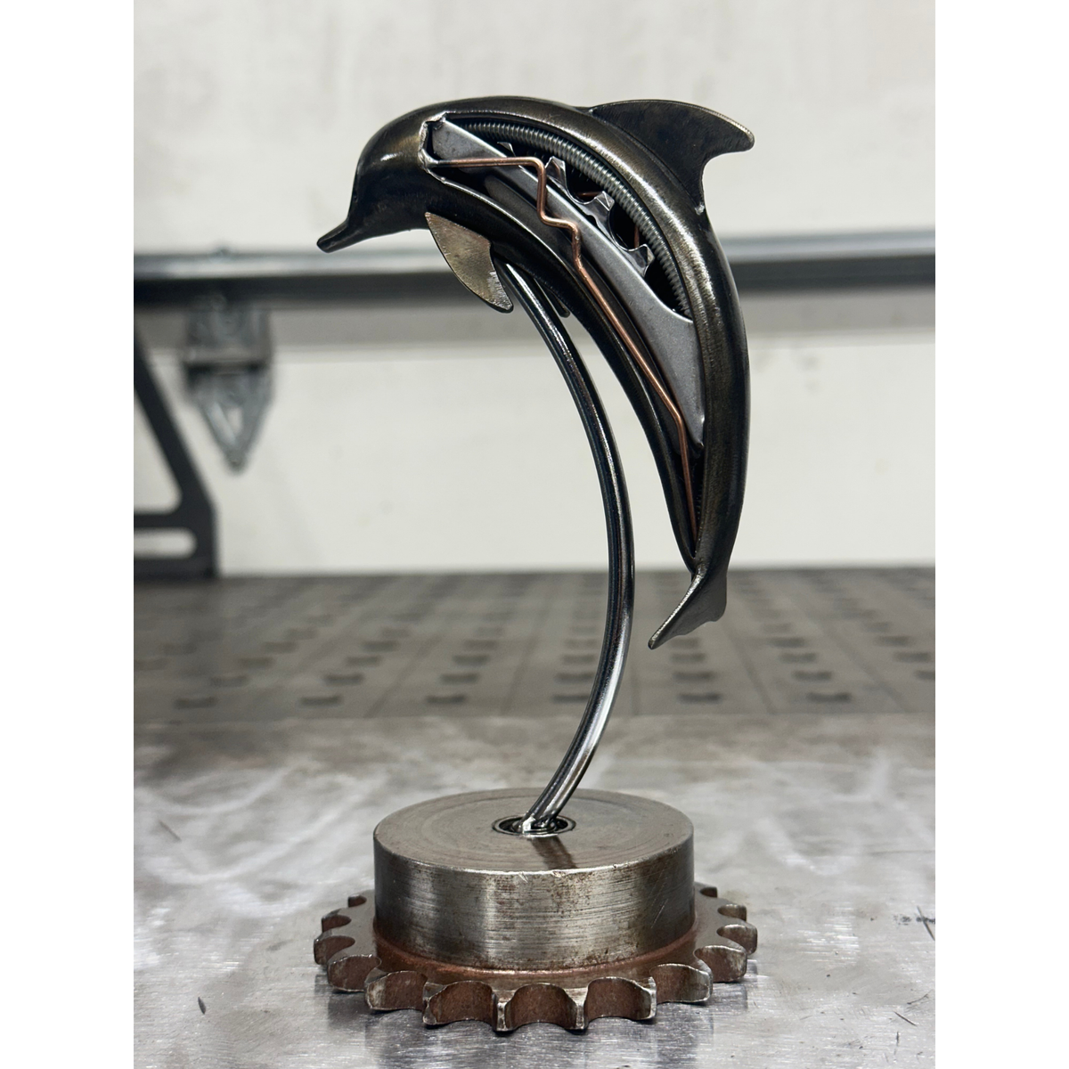 Steel Fins Sculpture - Noble Designs