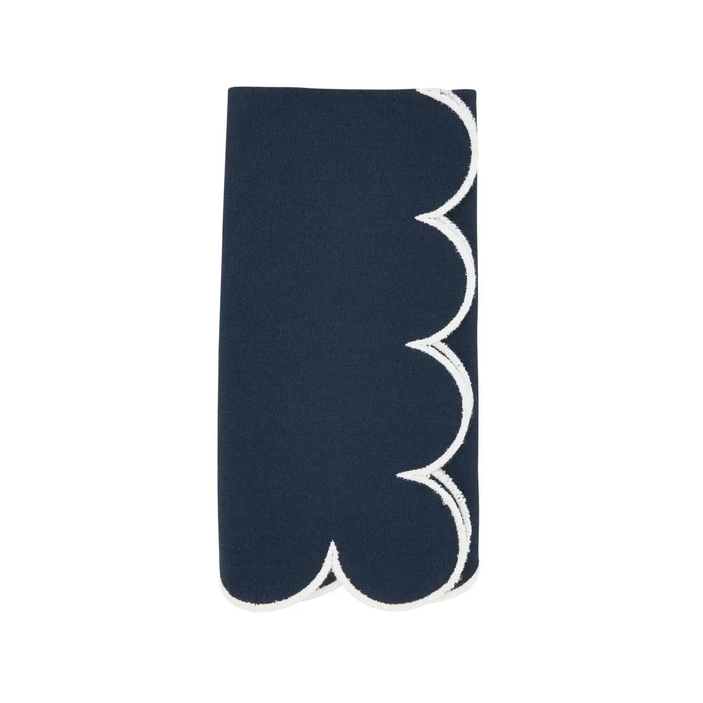 Scalloped Hem Napkin - Noble Designs