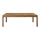 Adams Dark Burl Wood Dining Table