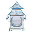 Aqua Coral Pagoda Lantern-Noble Designs