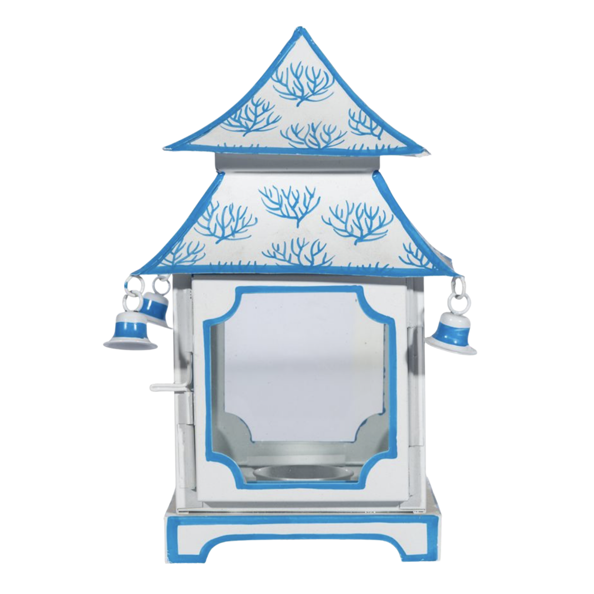 Aqua Coral Pagoda Lantern-Noble Designs