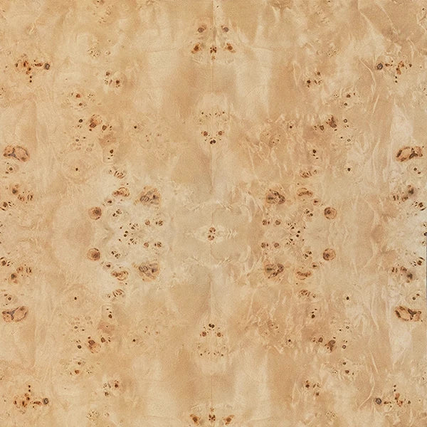 Jordan Burl Wood Six Drawer Console