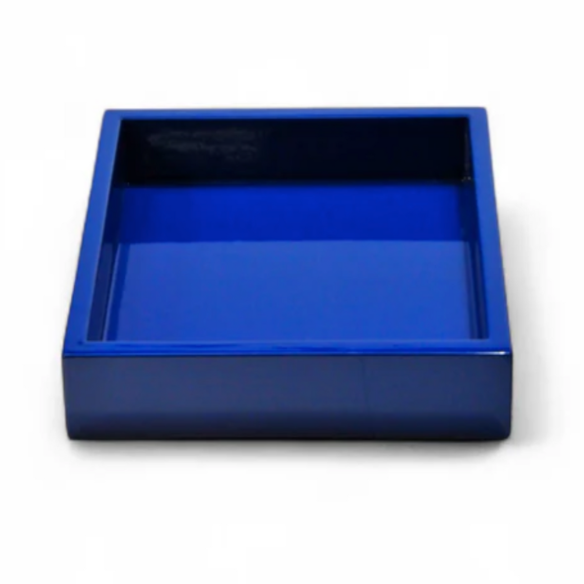 Blue Lacquered Napkin Tray - Noble Designs