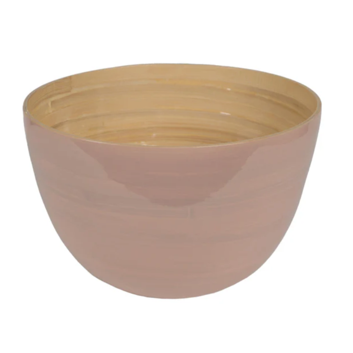 Blush Bamboo Mixing Bowl - Noble Designs