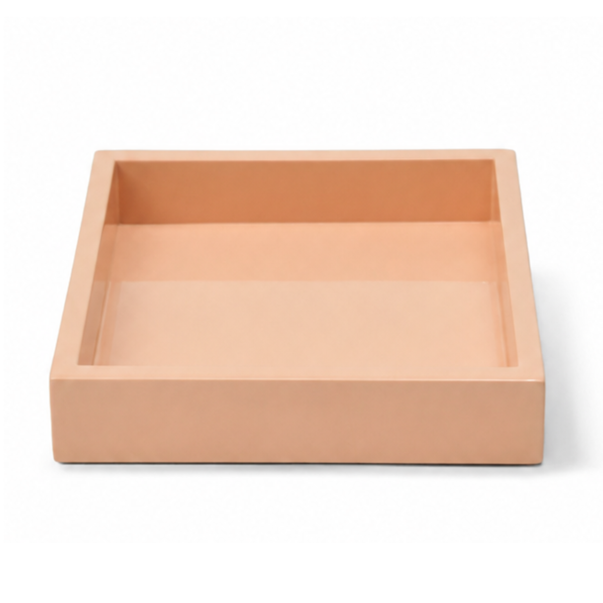Blush Lacquered Napkin Tray - Noble Designs
