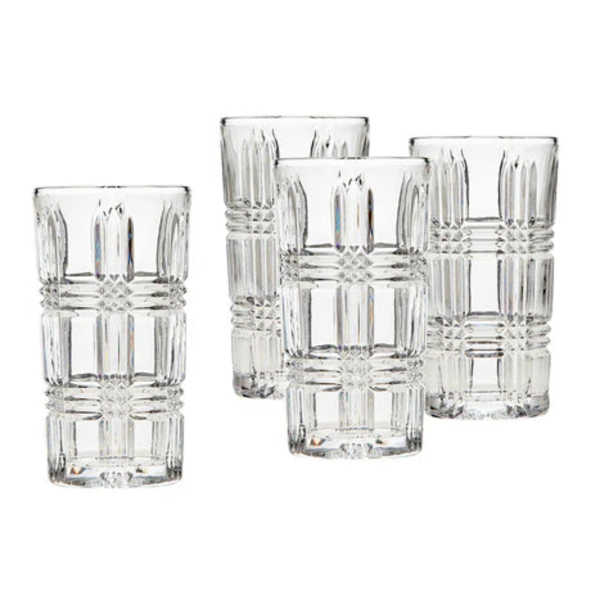 Brookfield Highball Glasses, Set of 4 - Noble Designs