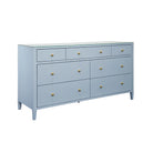 Carnegie Light Blue Seven Drawer Chest