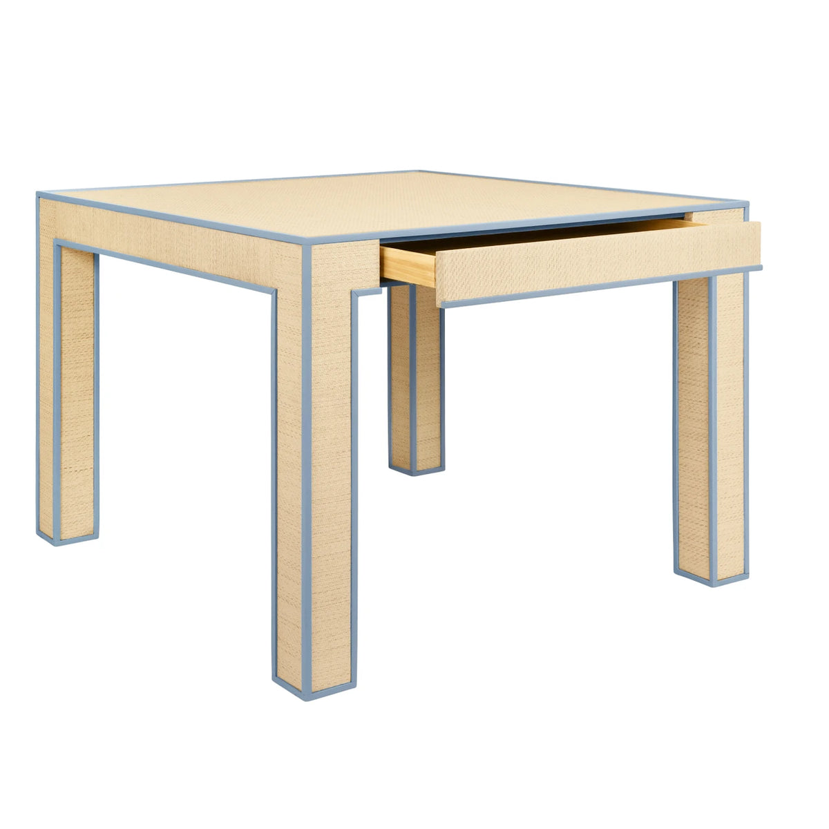 Collins Light Blue Square Game Table