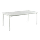 Carlyle Outdoor Dining Table-White-Noble Designs