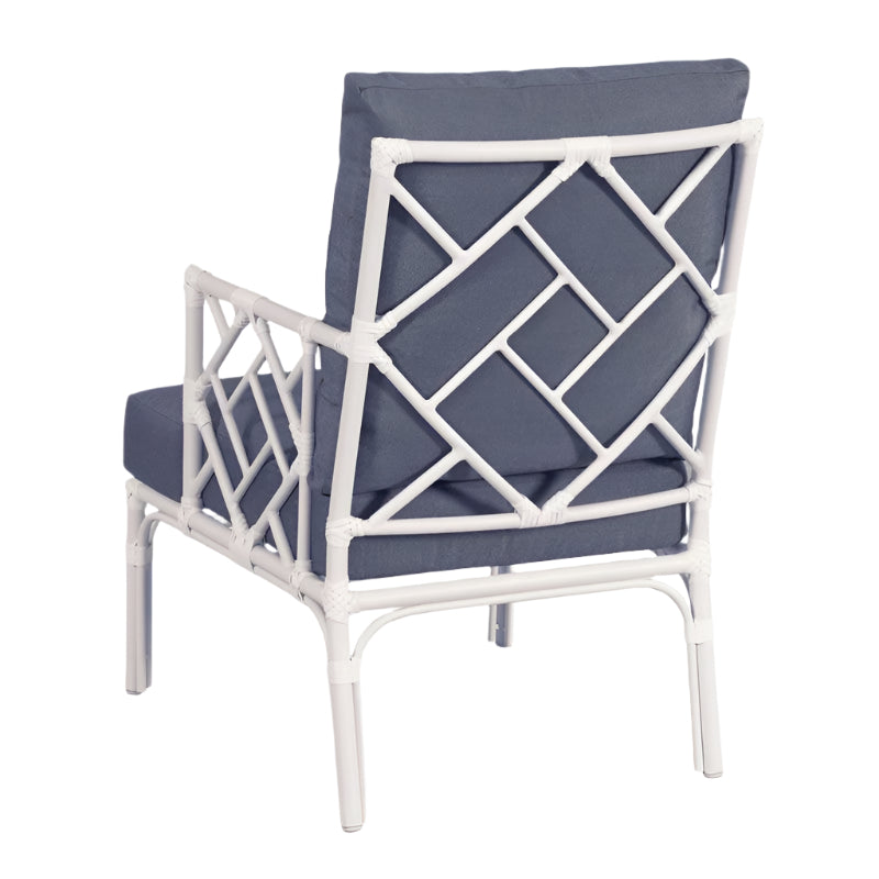 Carlyle Outdoor Occasional Arm-White-Noble Designs3