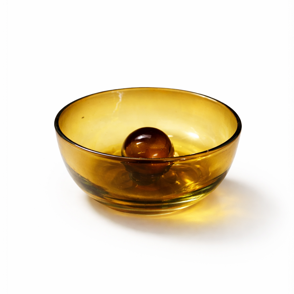 Tres Palos Amber Bowl - Noble Designs