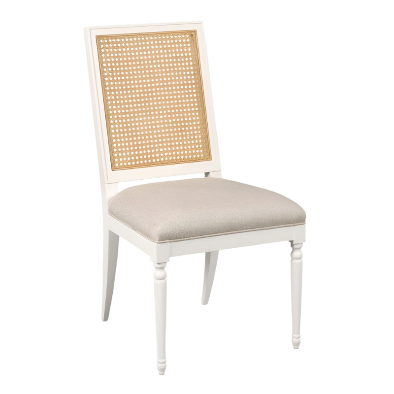 Collette Dining Chair-White Dove-Noble Designs
