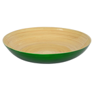 Dark Green Bamboo Fruit Bowl-Noble Designs
