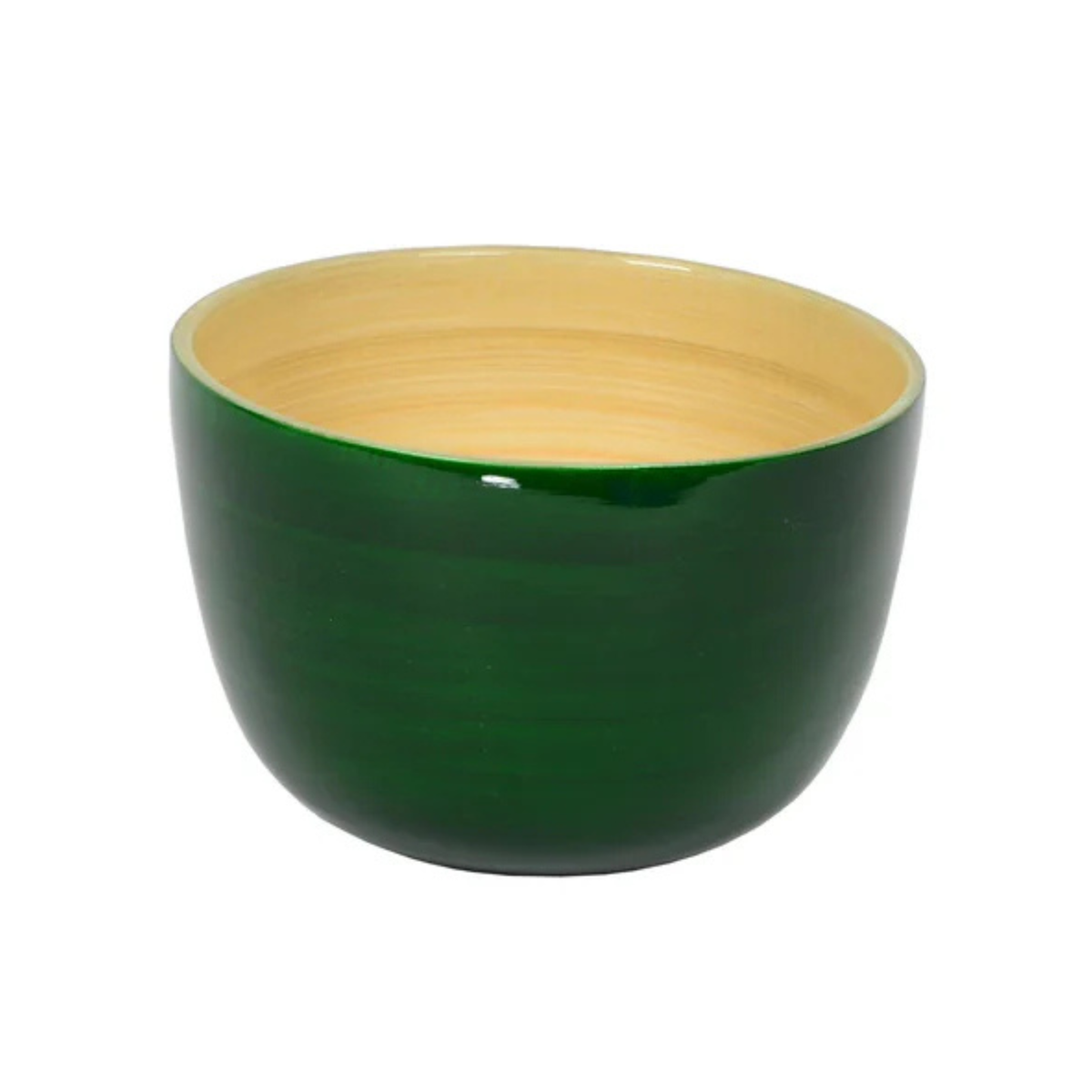 Dark Green Bamboo Mini Bowl - Noble Designs