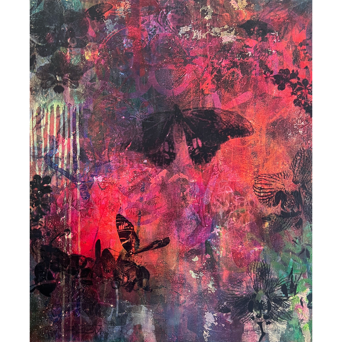 Graffiti Garden No. 6-Noble Designs