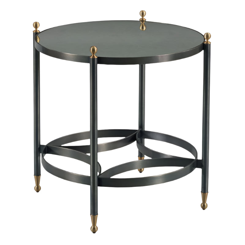 Grier Side Table-Antique Mirror-Noble Designs1