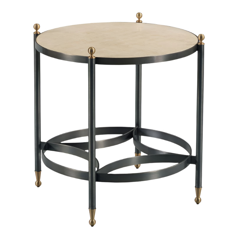 Grier Side Table-Spanish Marble-Noble Designs1