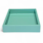 Ice Blue Lacquered Napkin Tray - Noble Designs