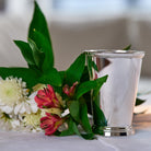 Krysaliis Silverplate Beaded Mint Julep Cup - Noble designs