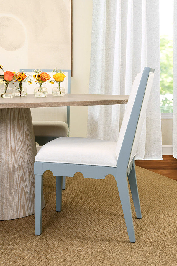 Lanister Light Blue Dining Chair