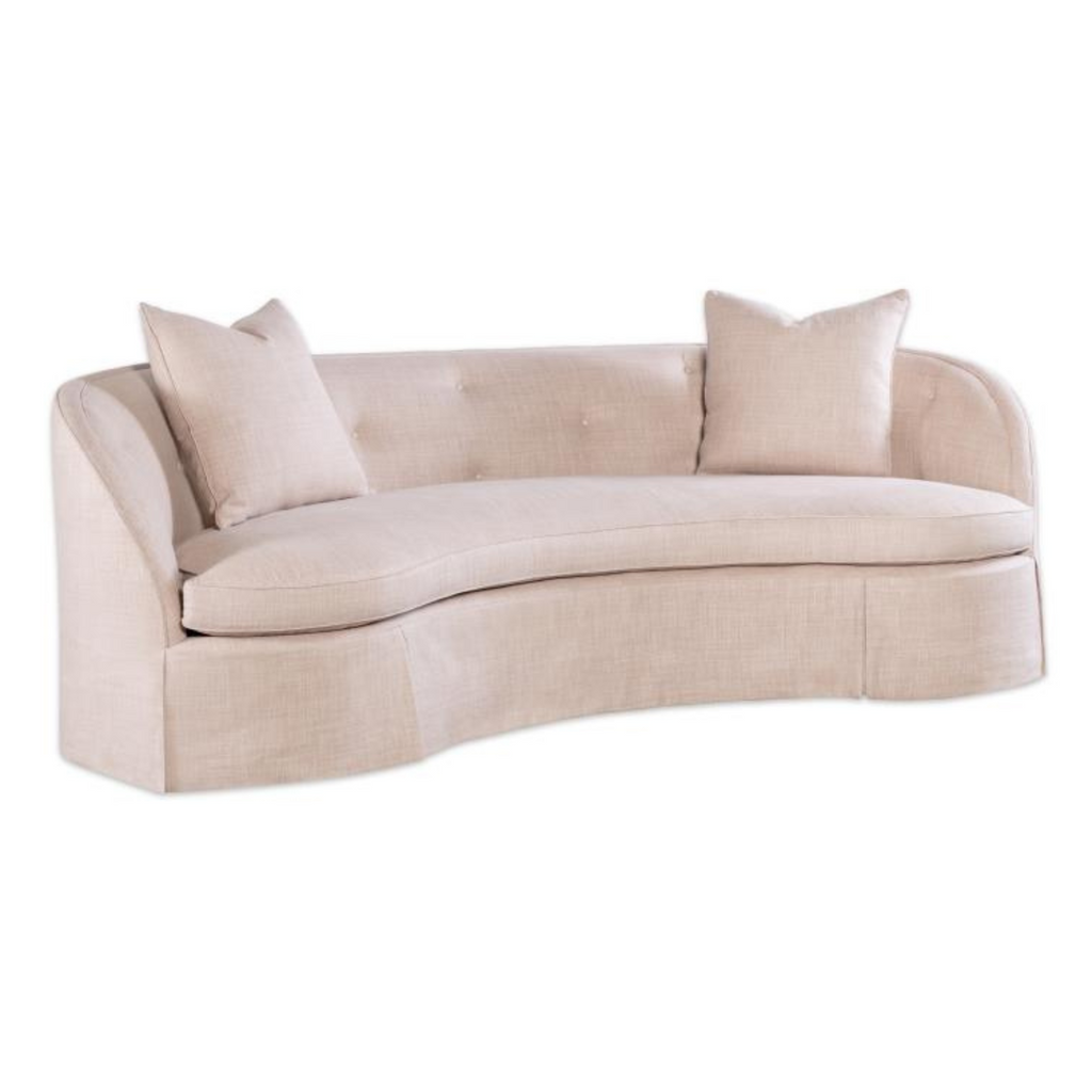 Lottie Skirted Sofa - Noble Designs