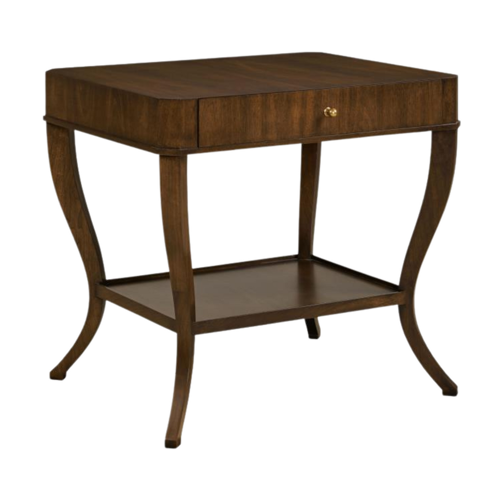 Henson Walnut Side Table - Noble Designs