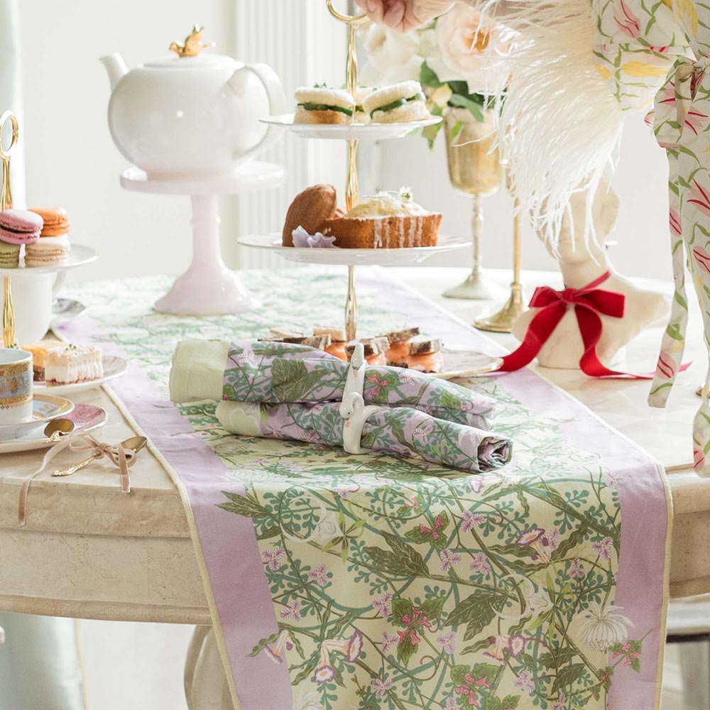 Coquette Lovescape Table Runner - Noble Designs