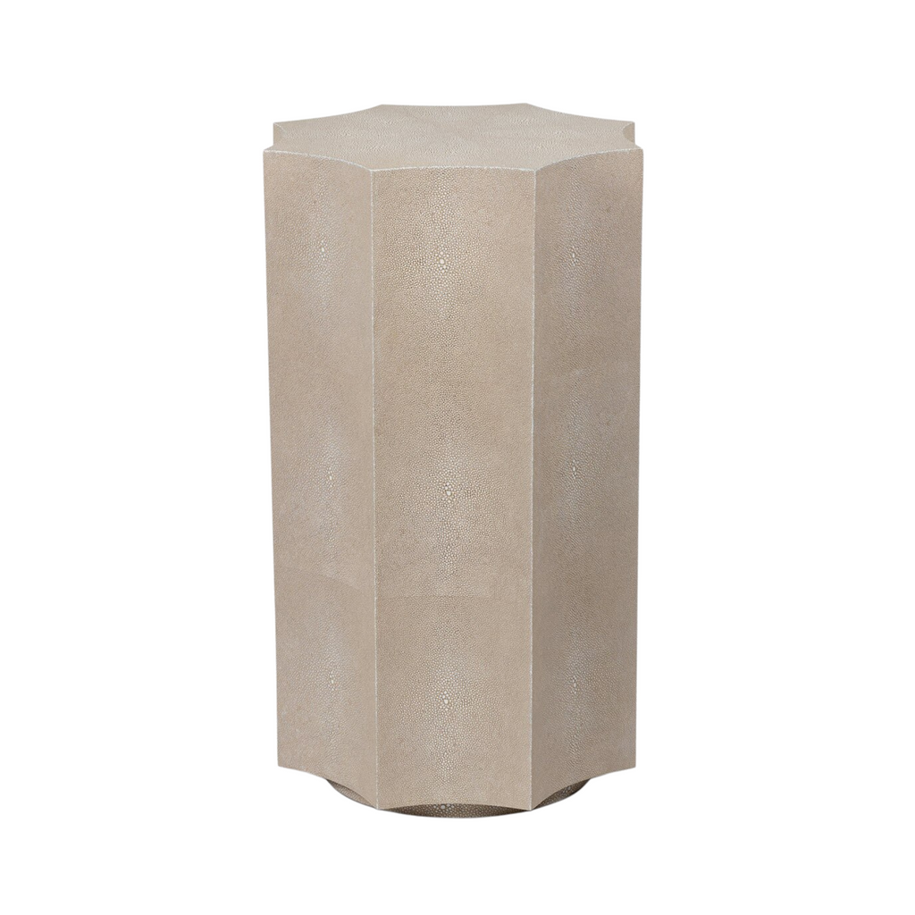 Marilyn Shagreen Side Table-Noble Designs