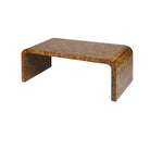 Newbury Dark Burl Wood Cocktail Table