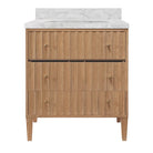 Olivia Cerused Oak Bath Vanity in Cerused Oak - view 3