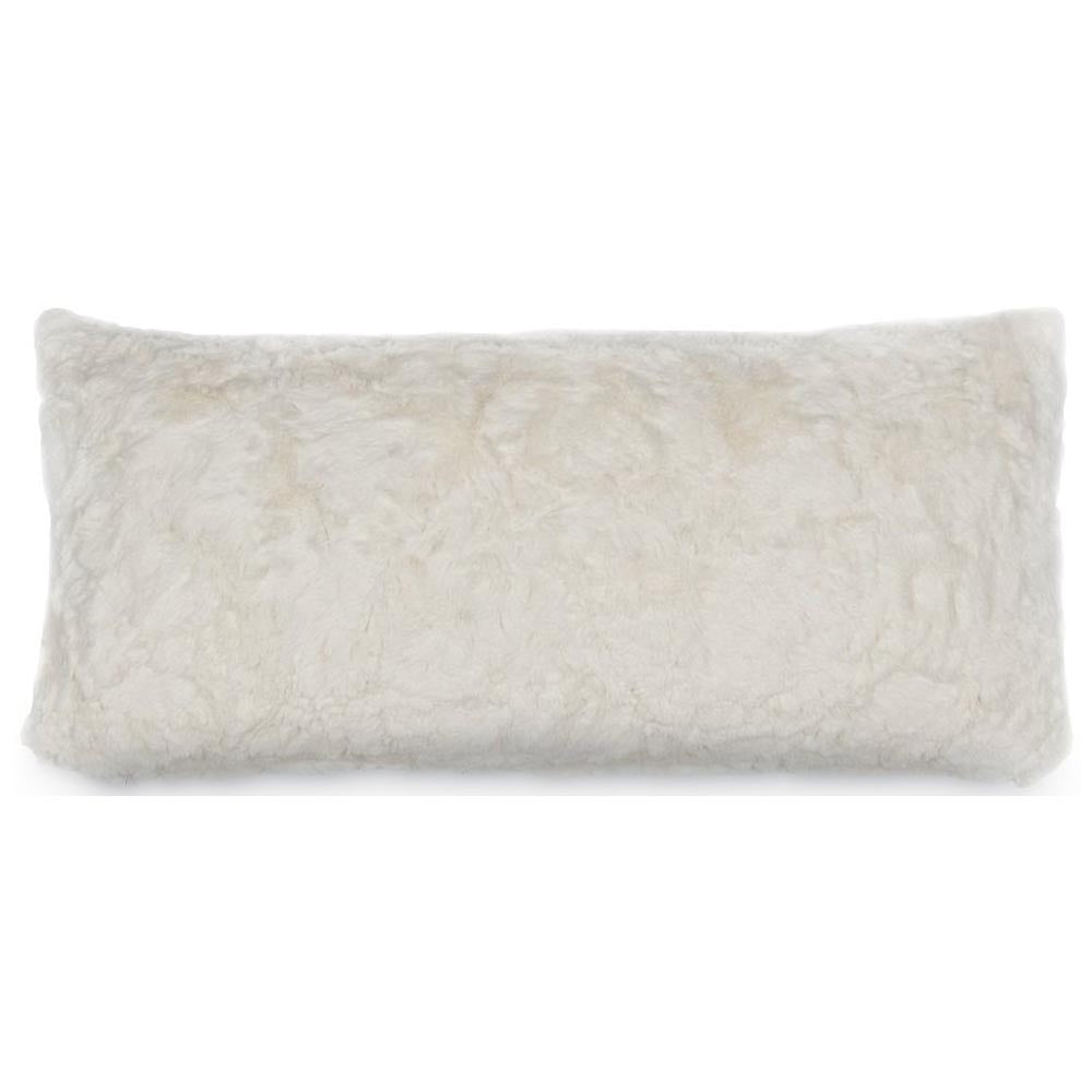 Crushed Cream Flat Sewn Pillow - Noble Designs