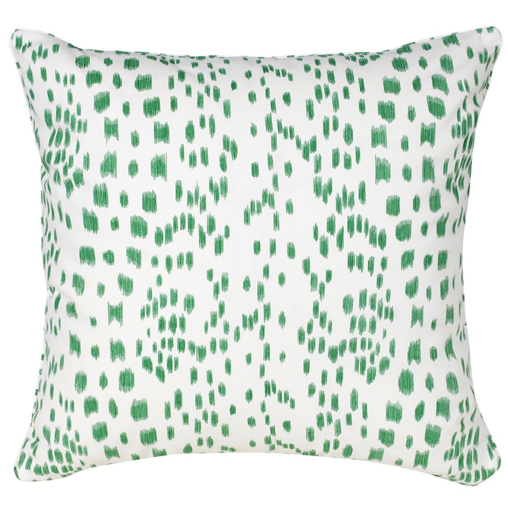 Spotts Emerald Flat Sewn Pillow - Noble Designs