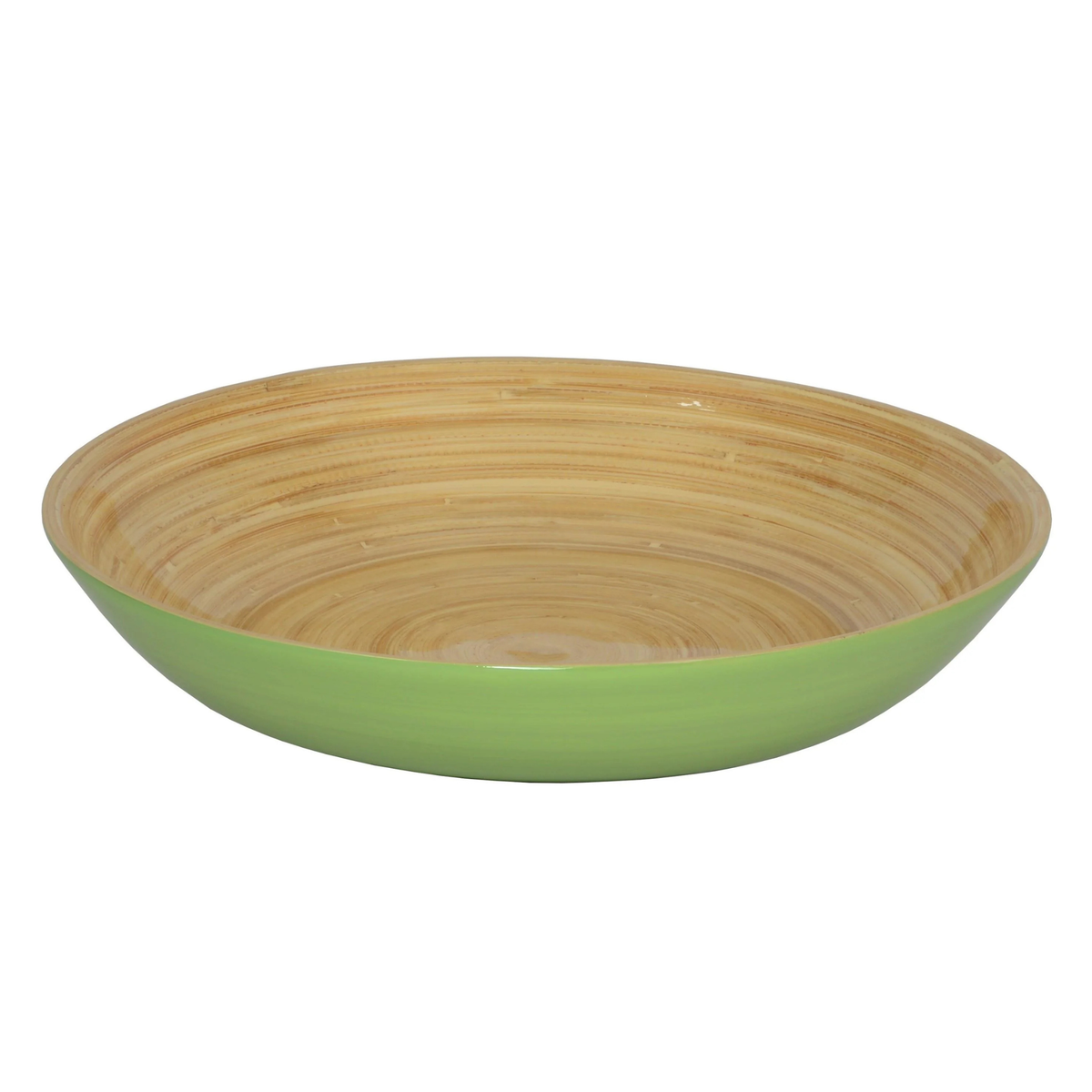 Pastel Green Bamboo Fruit Bowl - Noble Designs