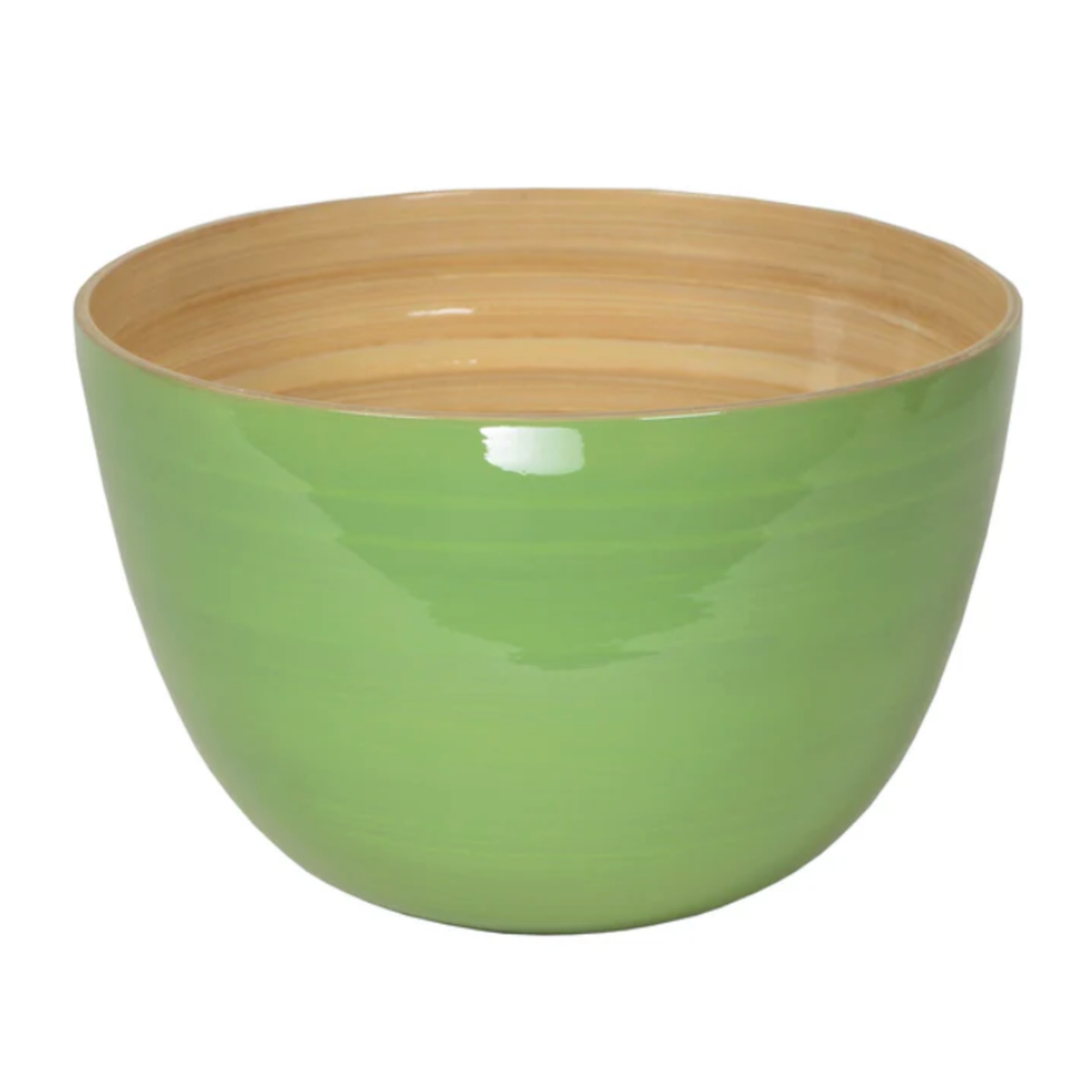 Pastel Green Bamboo Mixing Bowl - Noble Designs
