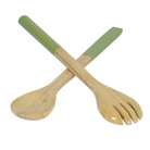 Pastel Green Bamboo Server Set - Noble Designs