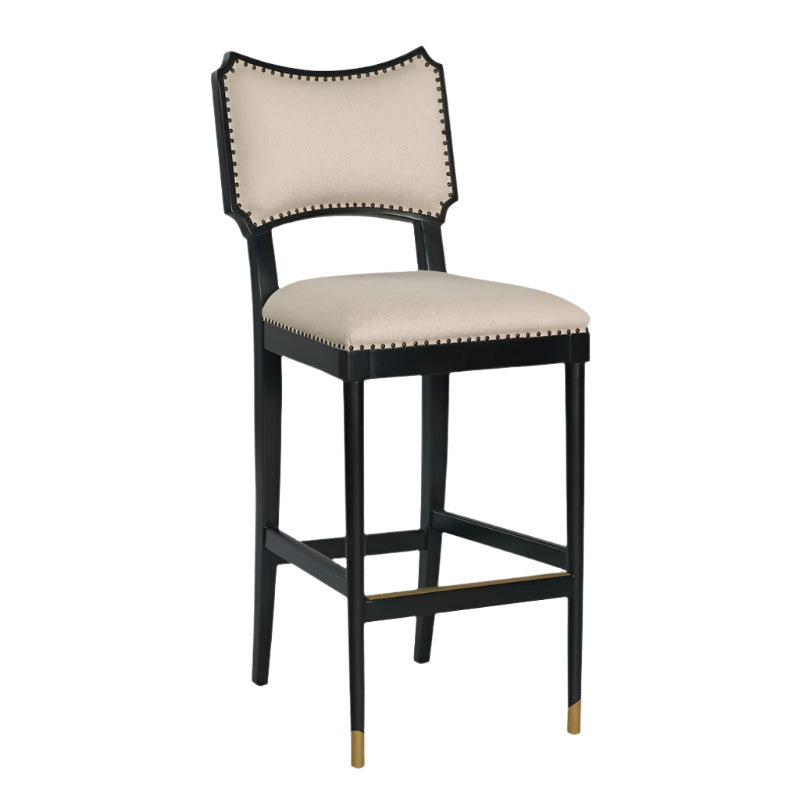 Powers Bar Stool-Black-Noble Designs