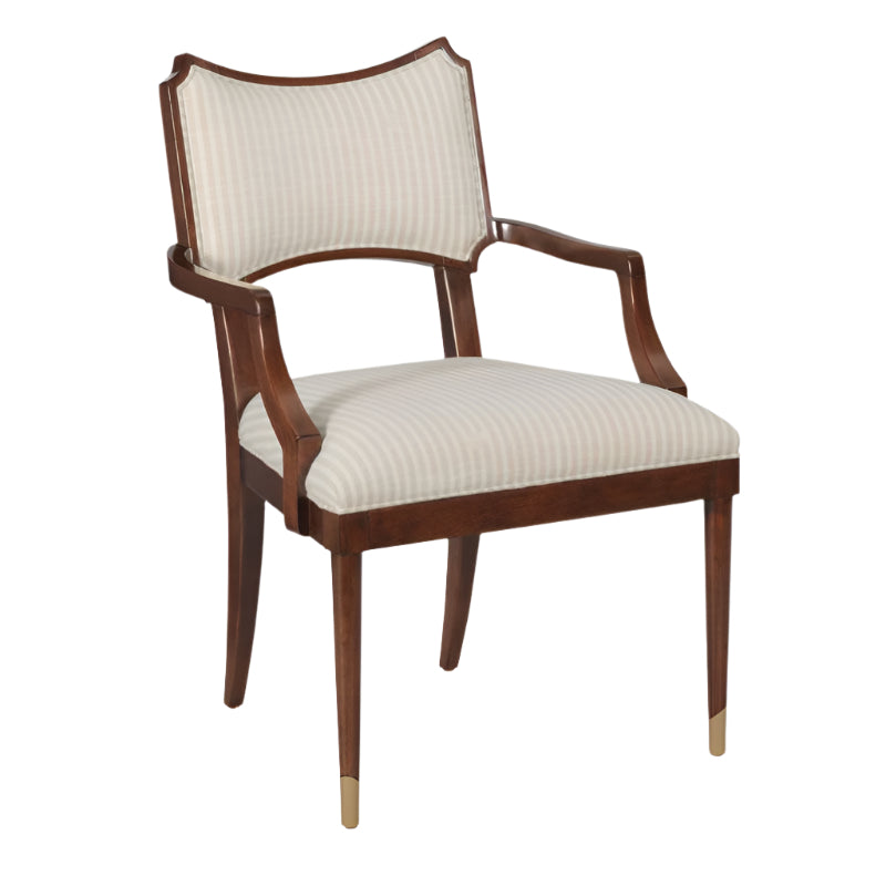 Powers Upholstered Arm Chair-Montserrat-Noble Designs
