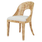Rafferty Burl Wood Dining Chair