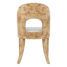 Rafferty Burl Wood Dining Chair