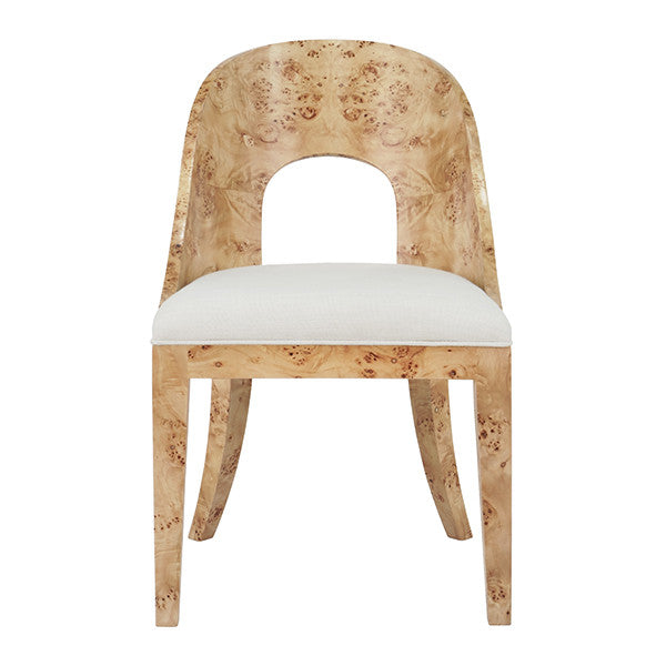 Rafferty Burl Wood Dining Chair