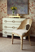 Rafferty Burl Wood Dining Chair