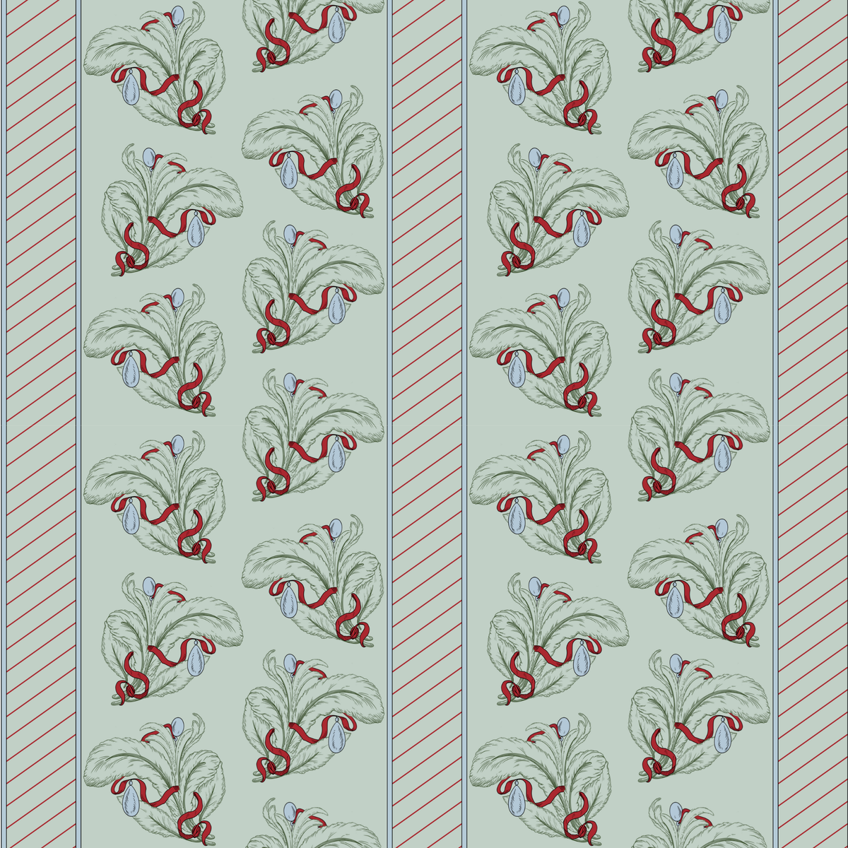 Regent Plume Fabric-NobleDesigns