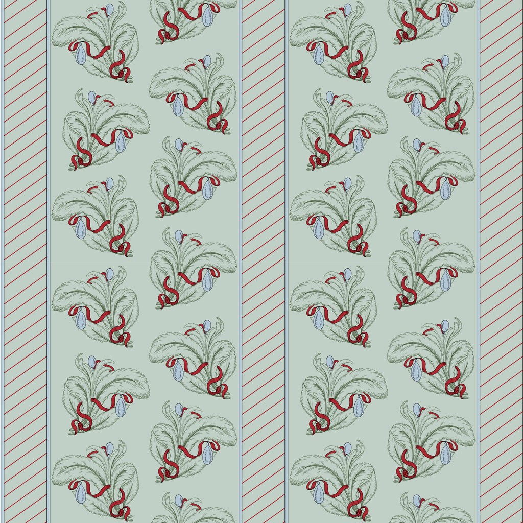 Regent Plume Fabric-NobleDesigns